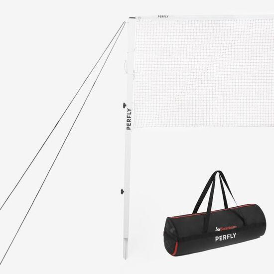 Air Badminton Set - Netzpfosten für Sand und Gras