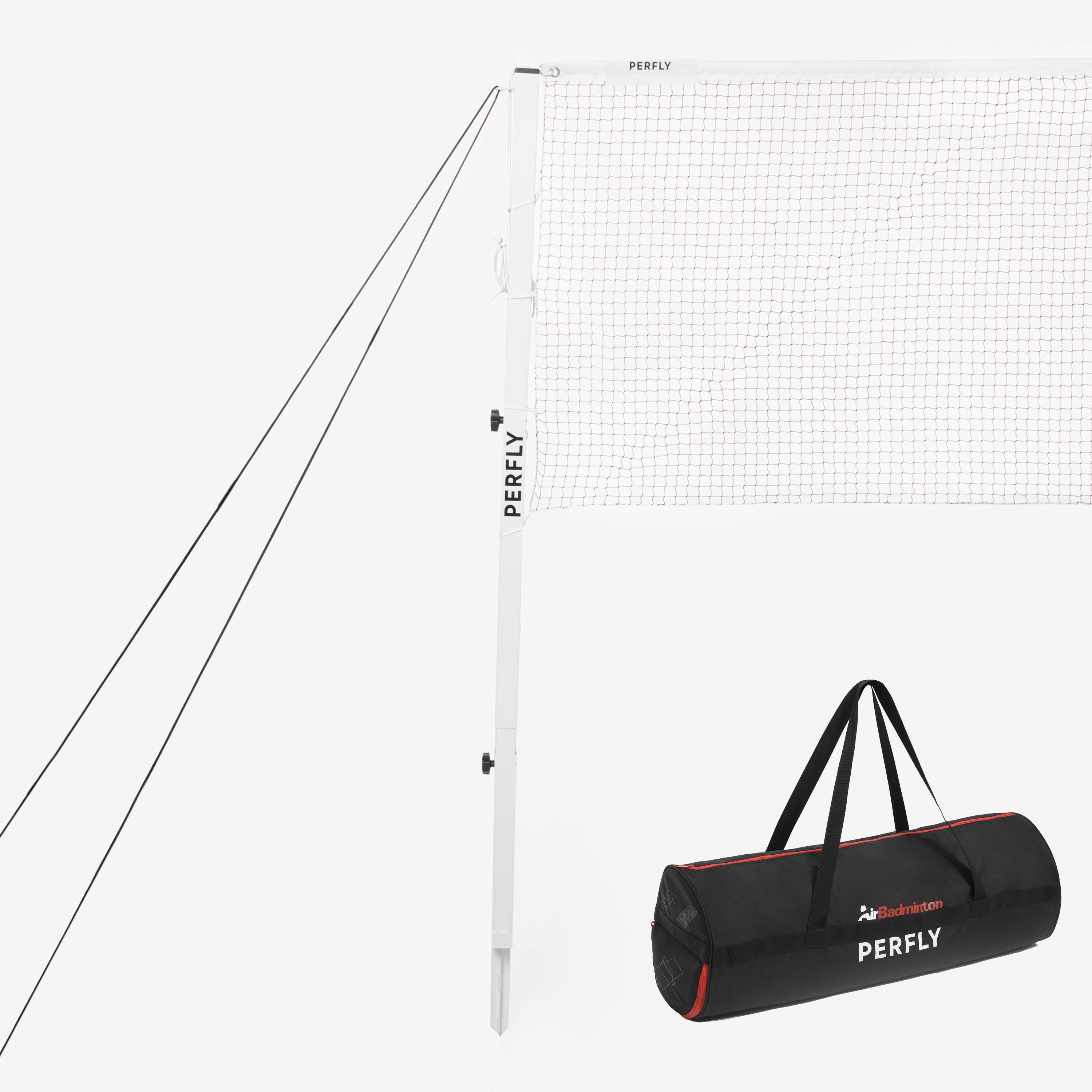Zestaw do badmintona Perfly Air Badminton s upki i siatka piasek i trawa