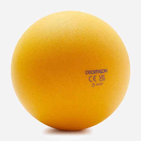 Porolono kamuolys, geltonas
