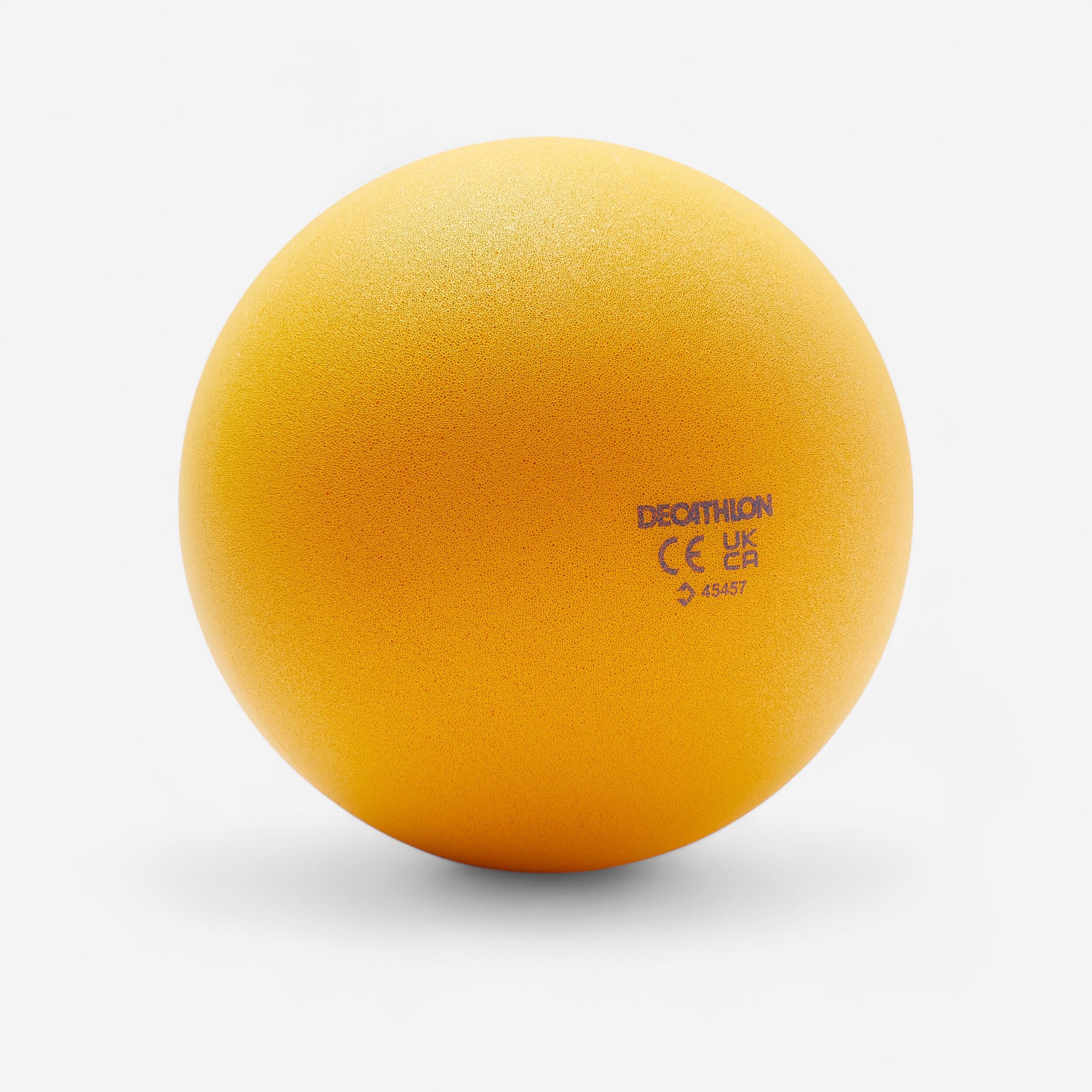 Bola de espuma de ginástica de bebé amarelo
