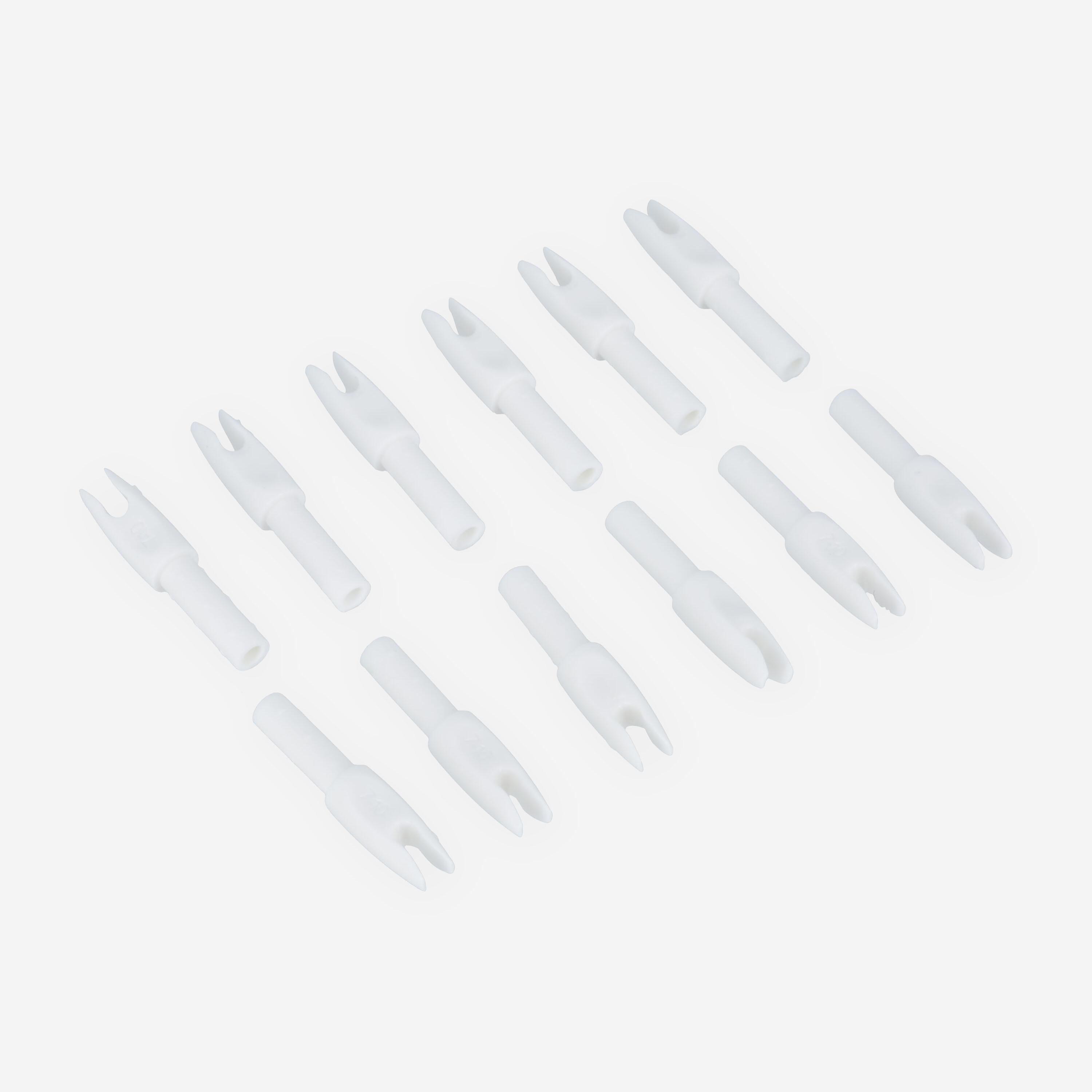 Club 500 Archery Fletchings White