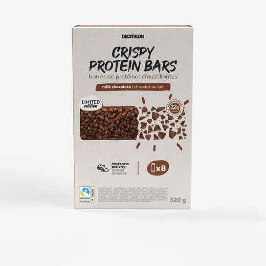 
      Protein Bar Puffed Chocolate x8 Crispy Choco Bar
  