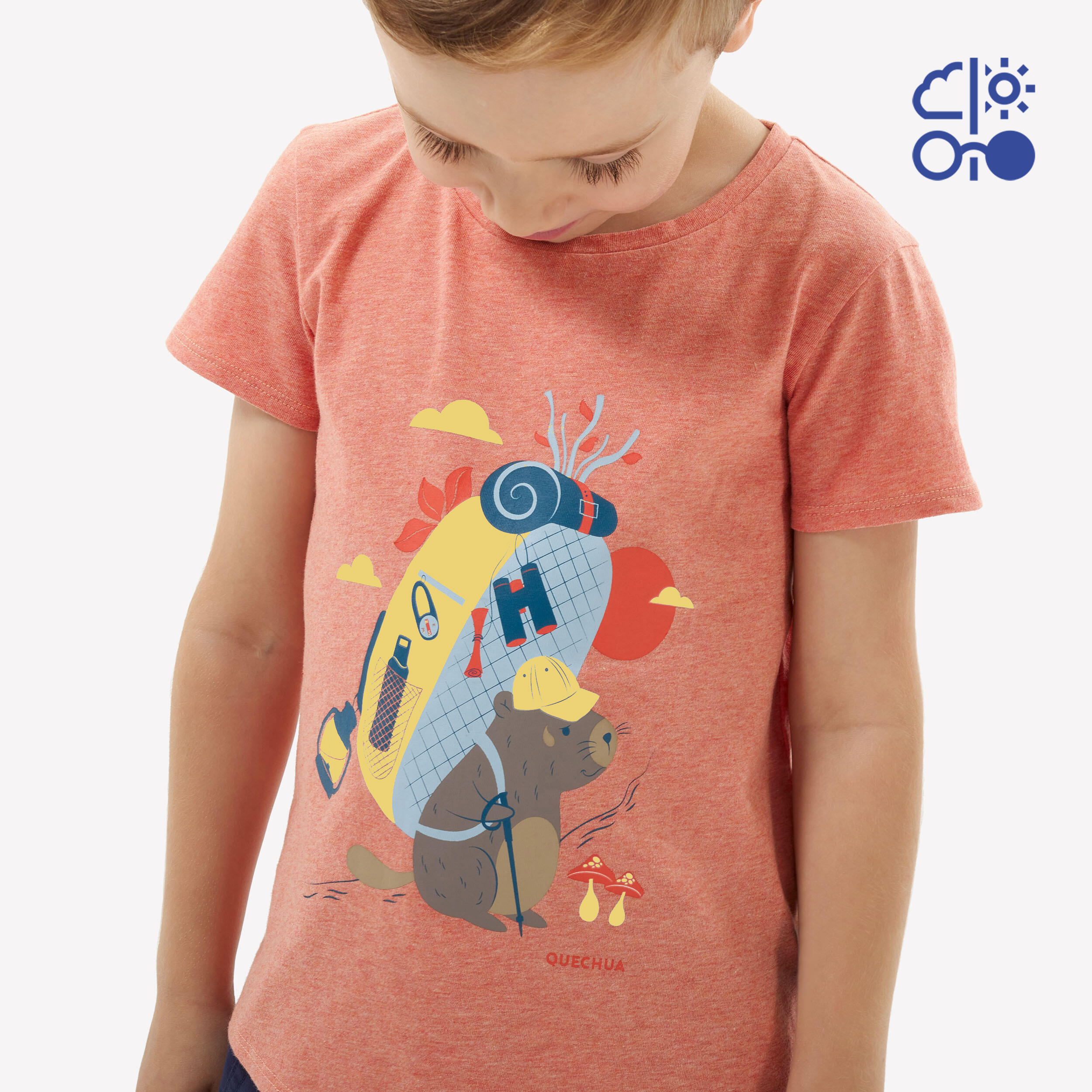 Kids' T-Shirt - MH100 - Ages 2-6 - Orange