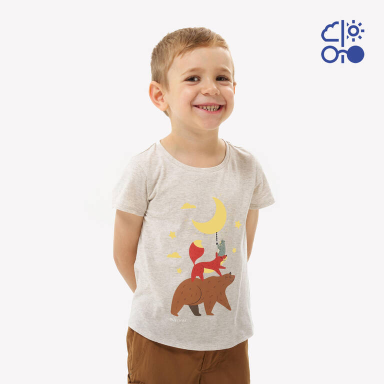 Kids' T-Shirt MH100 2-6 Years - Beige