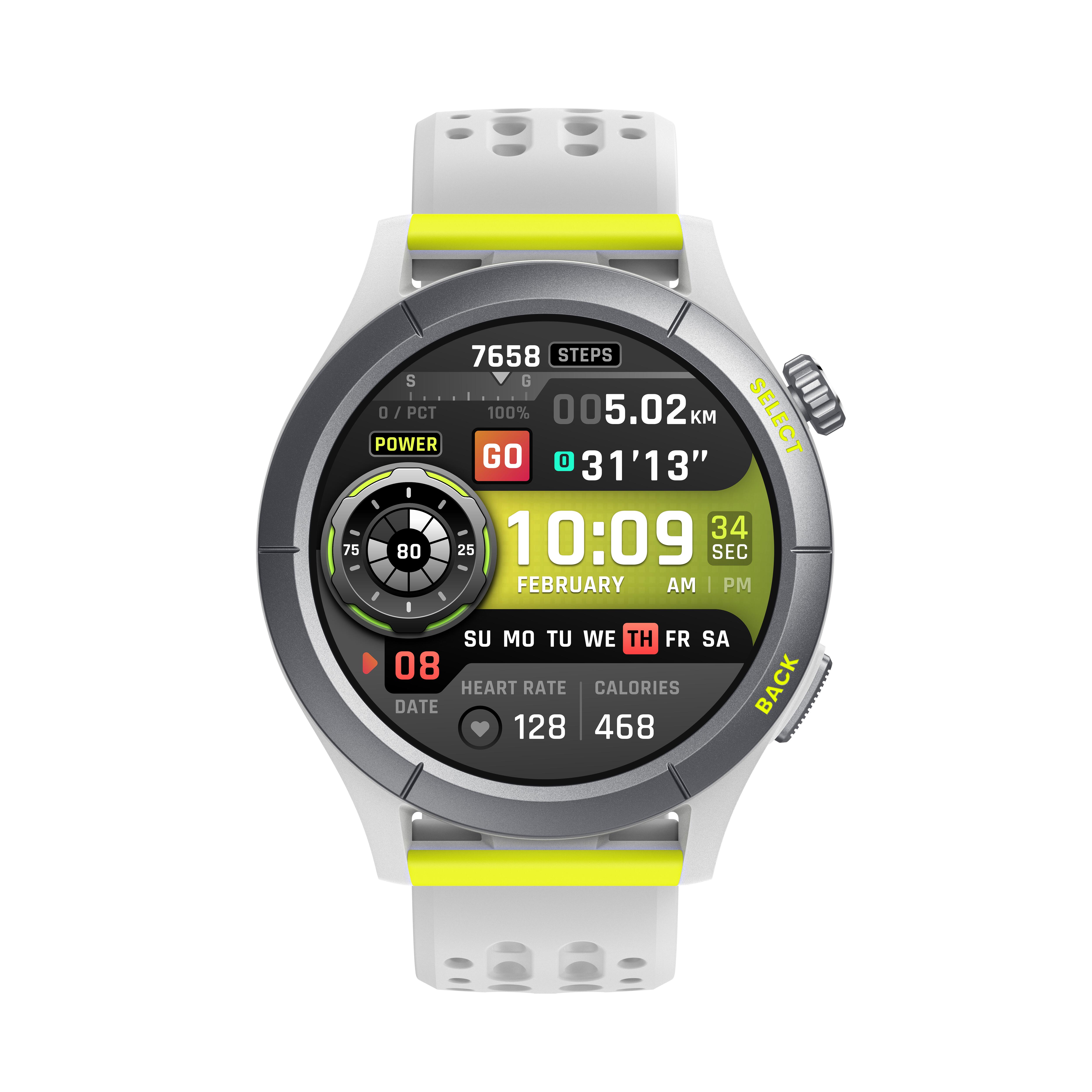 Smartwatch GPS Rund Running Multisport - Amazfit Cheetah grau