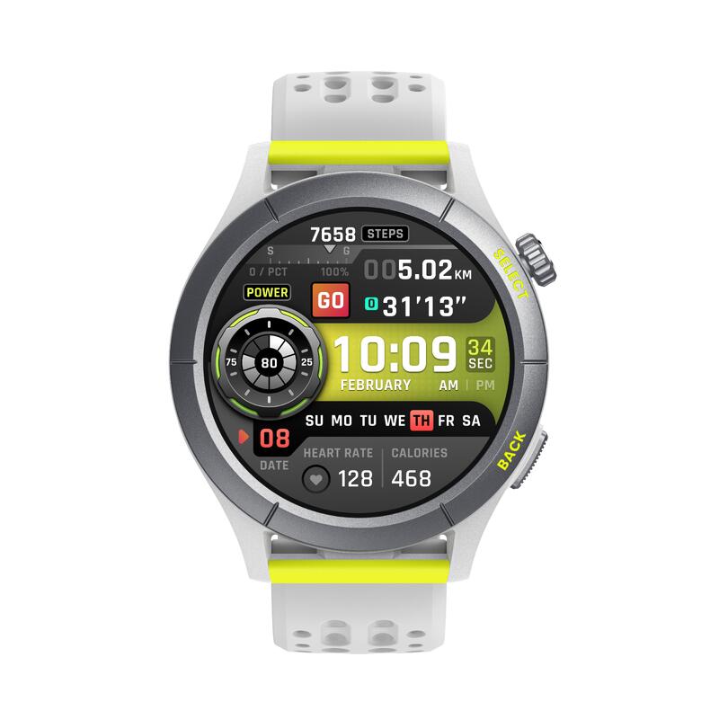 Ceas Smartwatch Running și multiSport cu GPS Amazfit Cheetah (rotund) Gri