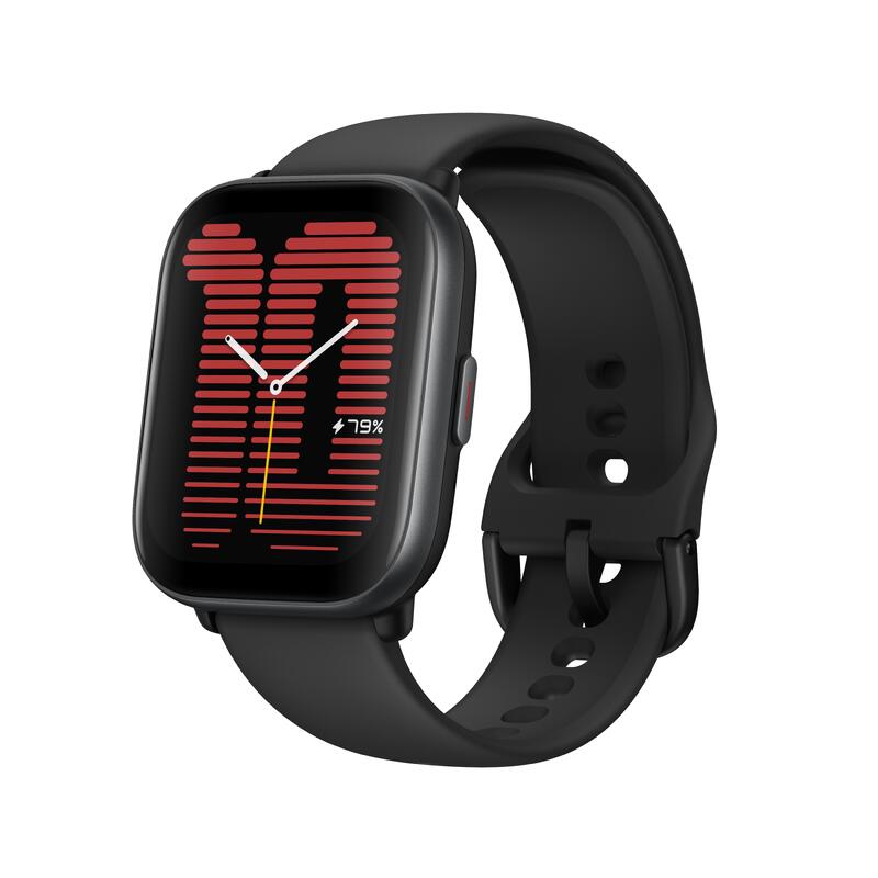 Smartwatch com gps Amazfit Active - midnight black