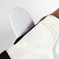 Women’s golf glove left handed, 100 white and black