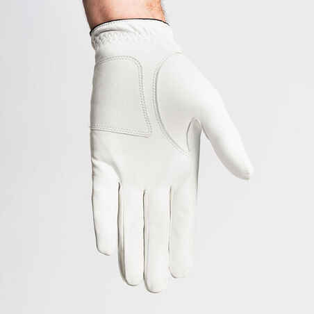 Men's golf glove right handed - 500 white