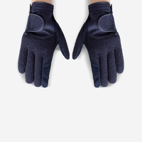 Paire de gants golf hiver Femme - CW bleu marine