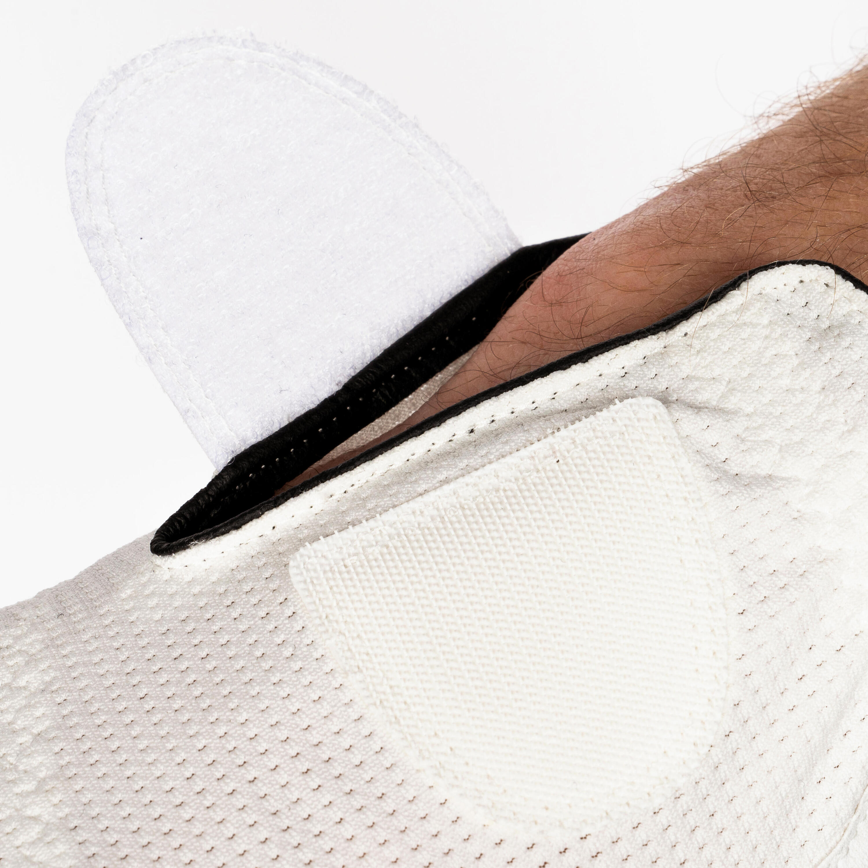 Guanto golf uomo mancino bianco 3/4