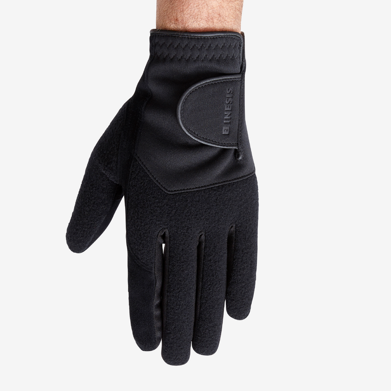 Gants De Golf Coupe-vent Golfers Club - Homme Taille L - Hiver - Noirs (neufs)