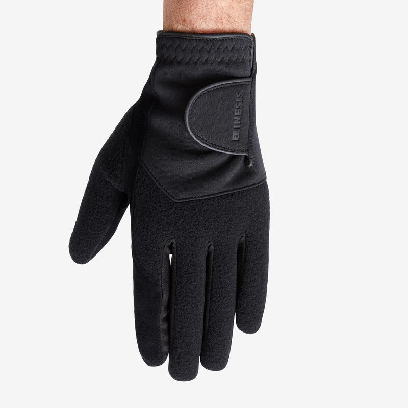 Paire de gants golf hiver Homme - CW noir