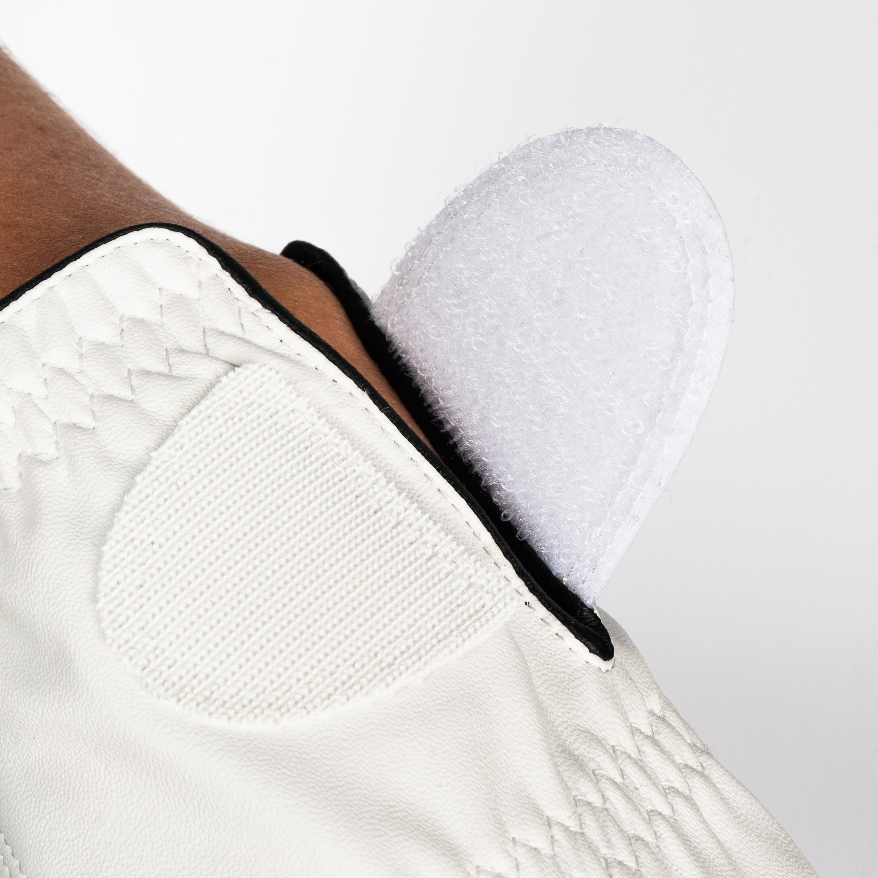 Gant de golf pour droitière femme - Soft 500 blanc - INESIS