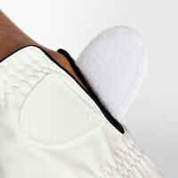 Women’s golf glove right handed, 500 white