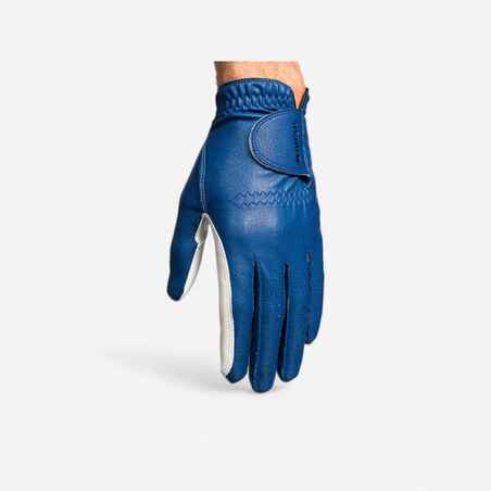 Men's golf right-handed glove - 500 blue