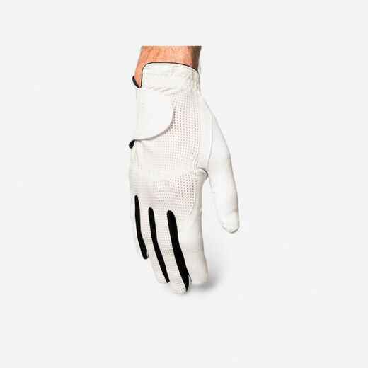 
      Men's golf hight-handed WW glove white
  