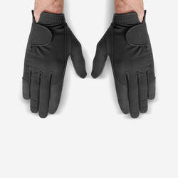 Men's pair of golf rain gloves - RW black