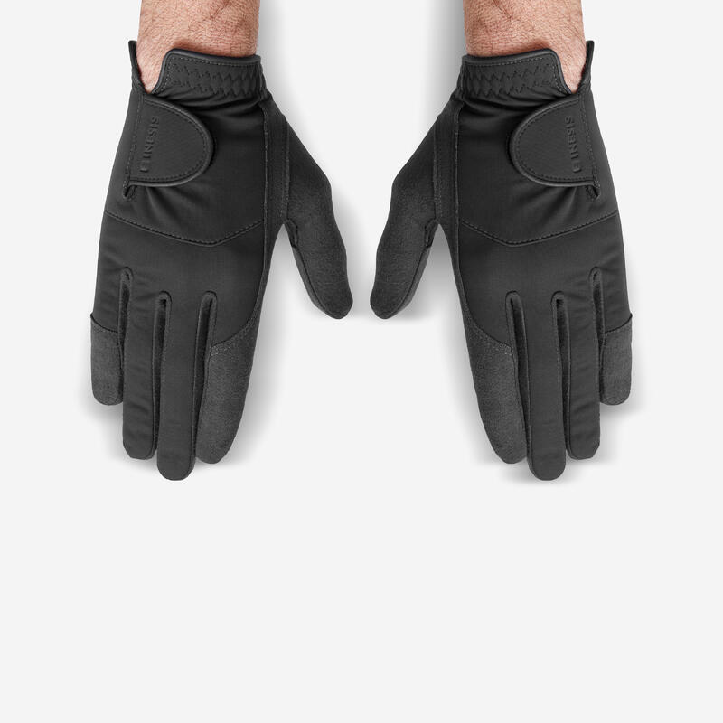 Paire de gants golf pluie Homme - RW noir
