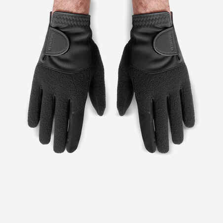 Črne moške zimske rokavice za golf CW 
