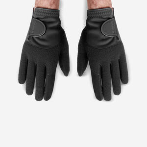 Par de guantes golf invierno hombre - CW negro