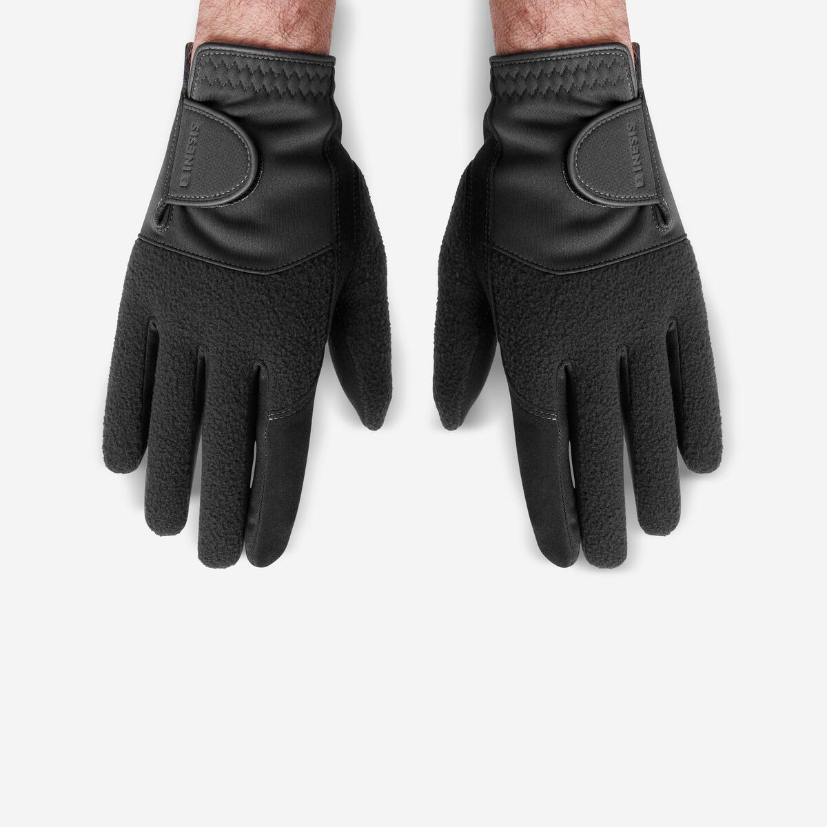 Paire de gants golf hiver homme - cw noir