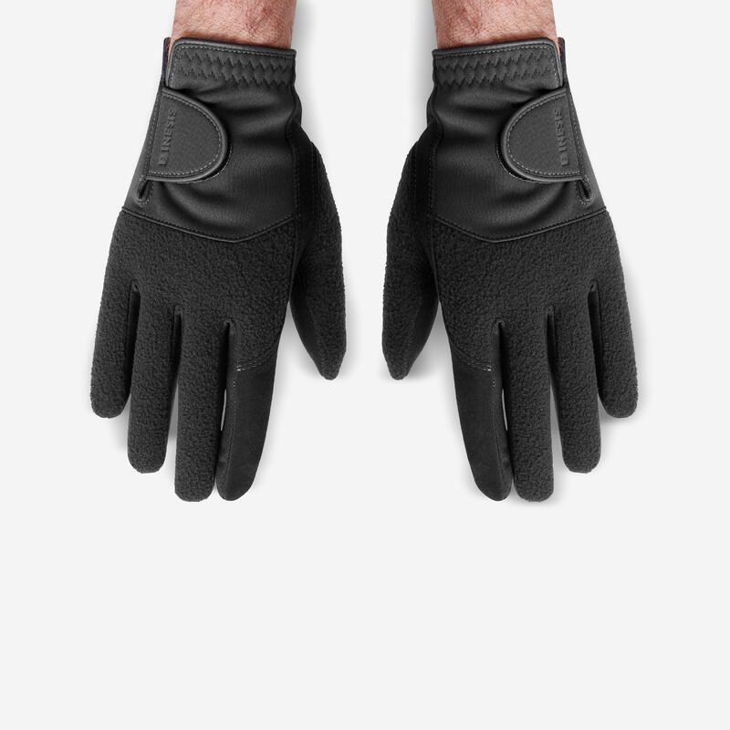 Paire de gants golf hiver Homme - CW noir