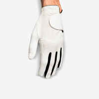 Men’s golf right-handed breathing glove, white