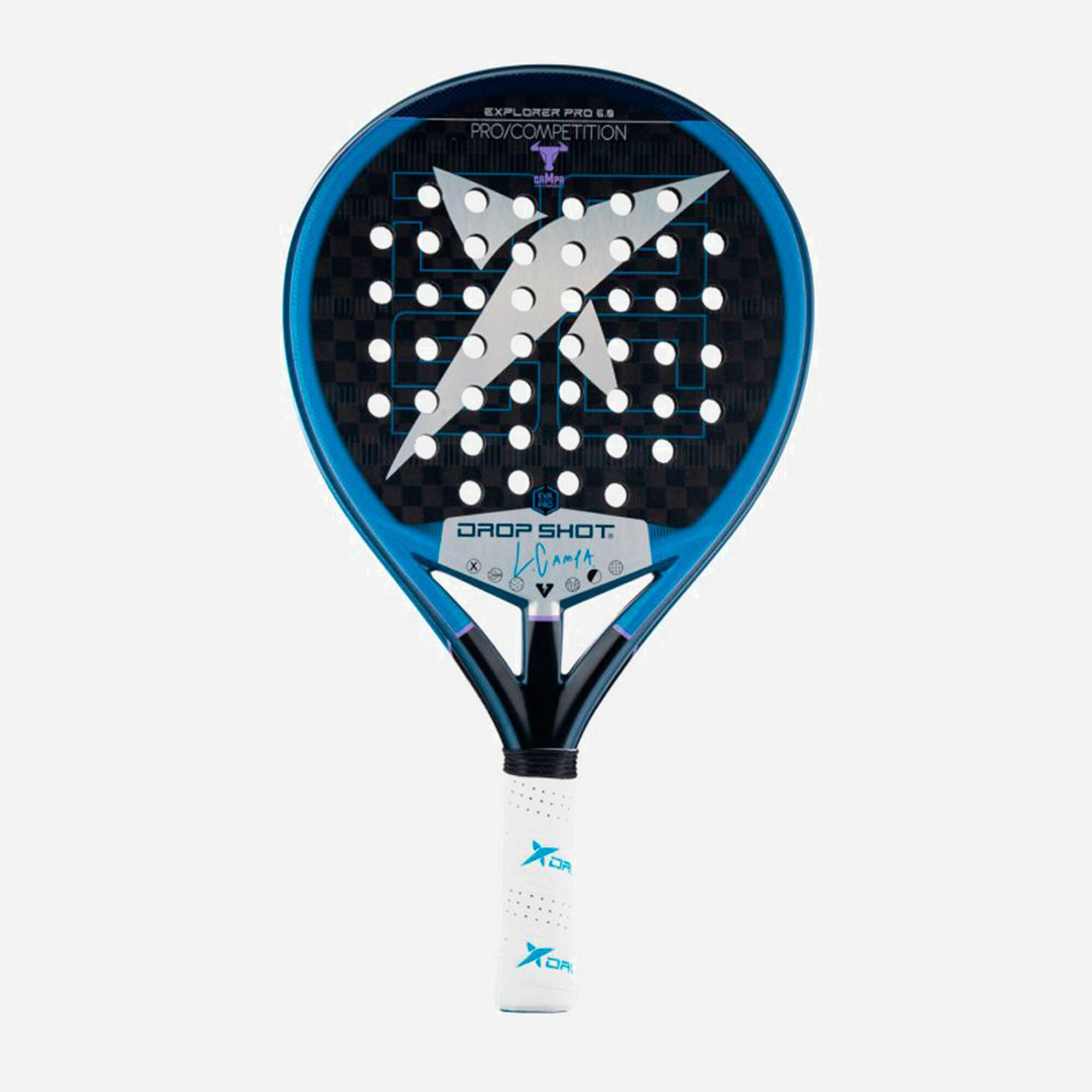 DROP SHOT Pala de pádel adulto - Drop Shot Explorer Pro 6.0 Lucas Campagnolo