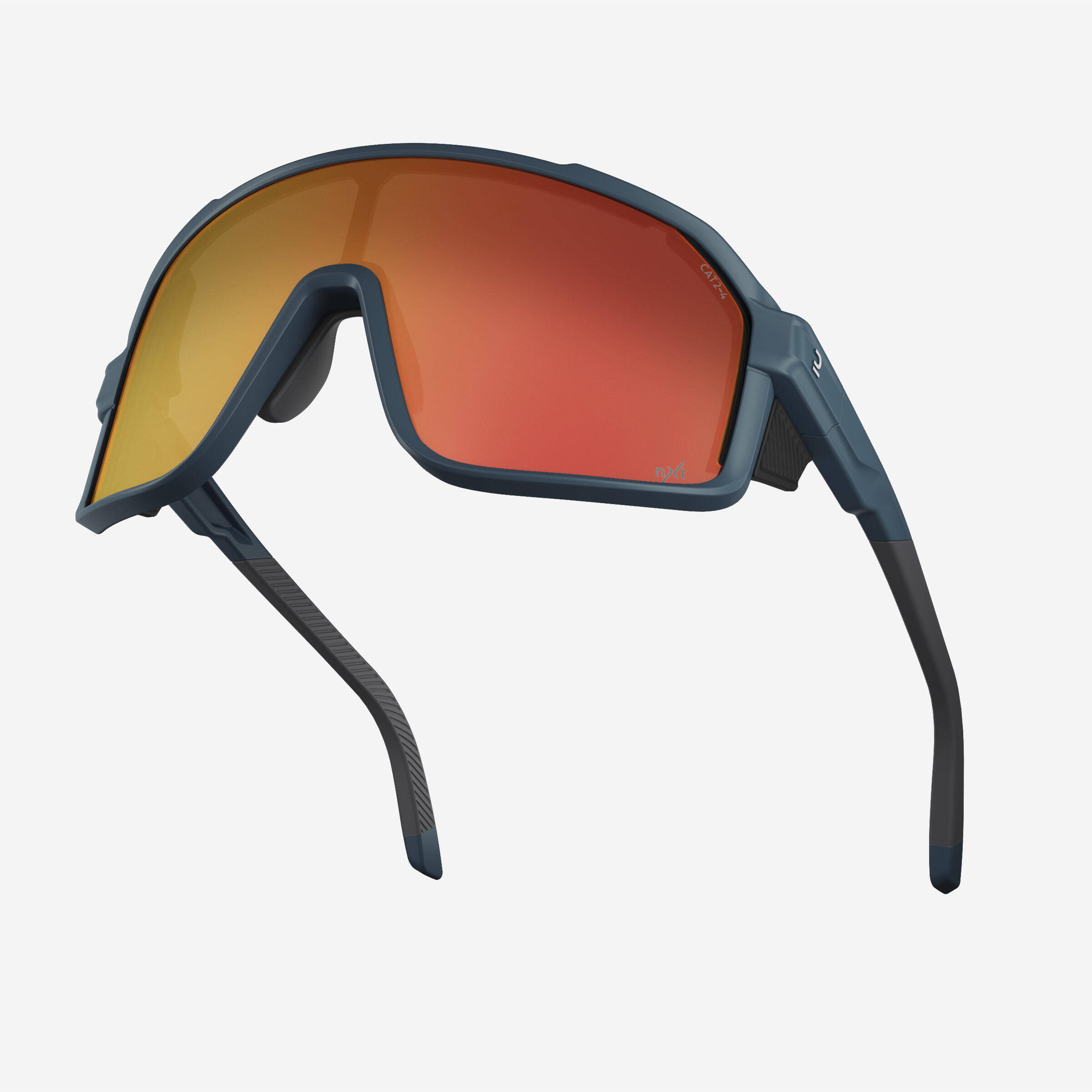 MH900 Photochromic sunglasses (CAT 2/4) Full Lens grey volcano -Hurricane Blue -  4