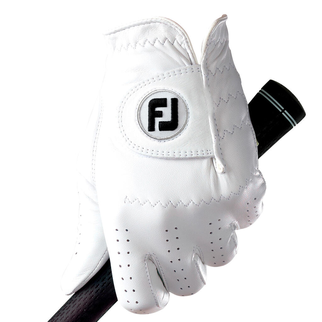 Men's golf glove right-hander Footjoy - CabrettaSof white