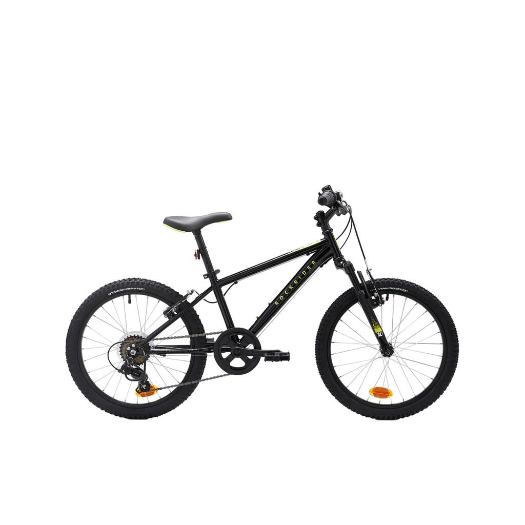 Bicicleta MTB rin 20 para Niños de 6 a 9 años Rockrider 500 - Negro