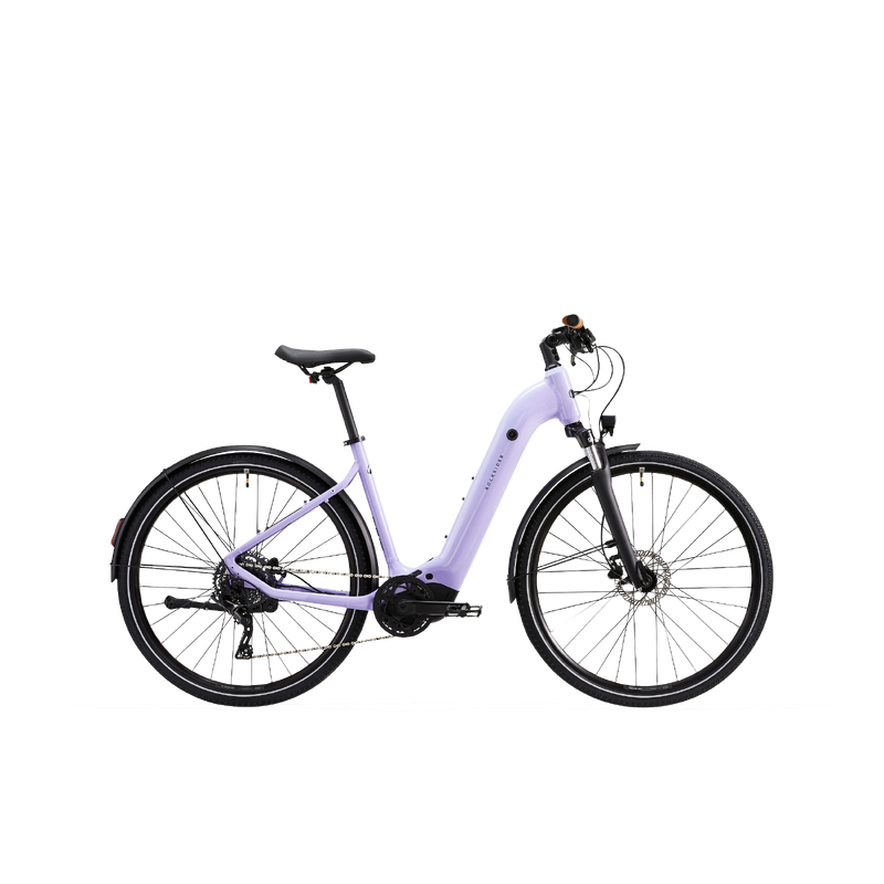 Vélo tout chemin électrique à moteur central et cadre bas, E-ACTV