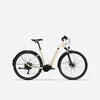 Low Frame Mid-Drive Motor Electric Hybrid Bike E-ACTV 500 - Beige