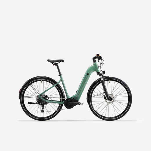 
      Električni hibridni bicikl s niskim okvirom E-ACTV 500 zeleni
  