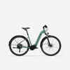 Low Frame Mid-Drive Motor Electric Hybrid Bike E-ACTV 500 - Green