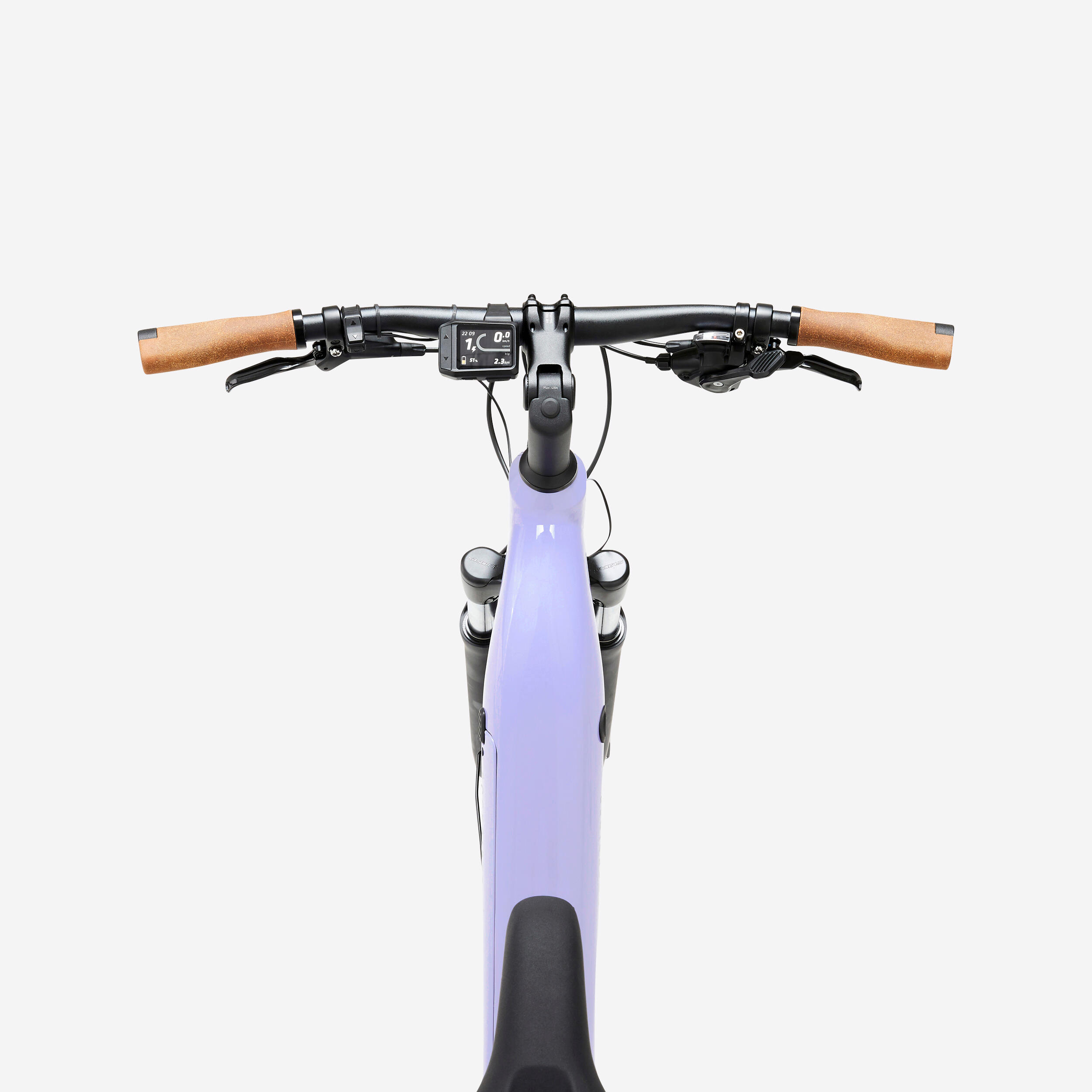 E-Bike SUV Trekking 28 Zoll e-actv 500 LF niedriger Einstieg Yamaha lavendel 5/10