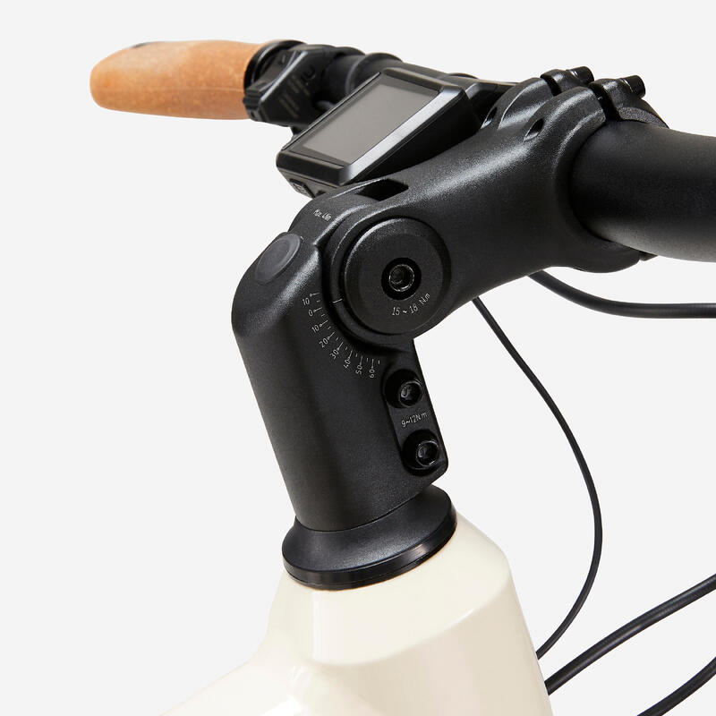 Bicicleta Elétrica de Trekking com Motor Central e Quadro Baixo E-ACTV 500 Bege