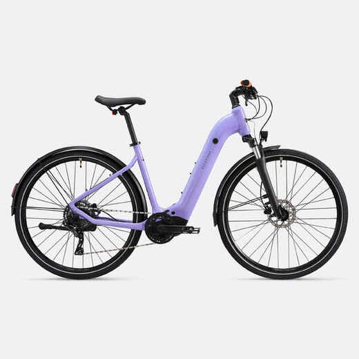 Cestný elektrobicykel e-edr af 105 2×11r fialový