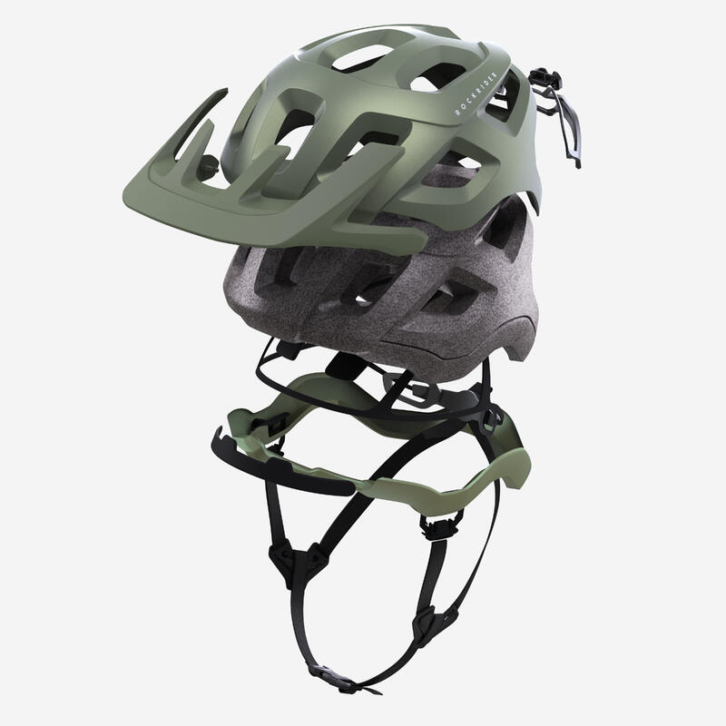 MTB-HELM VOOR VOLWASSENEN EXPL 500 GROEN