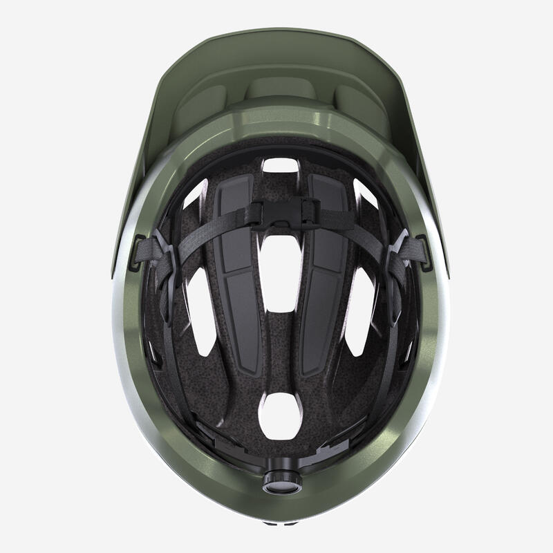 Capacete de Ciclismo BTT Adulto EXPL 500 Verde
