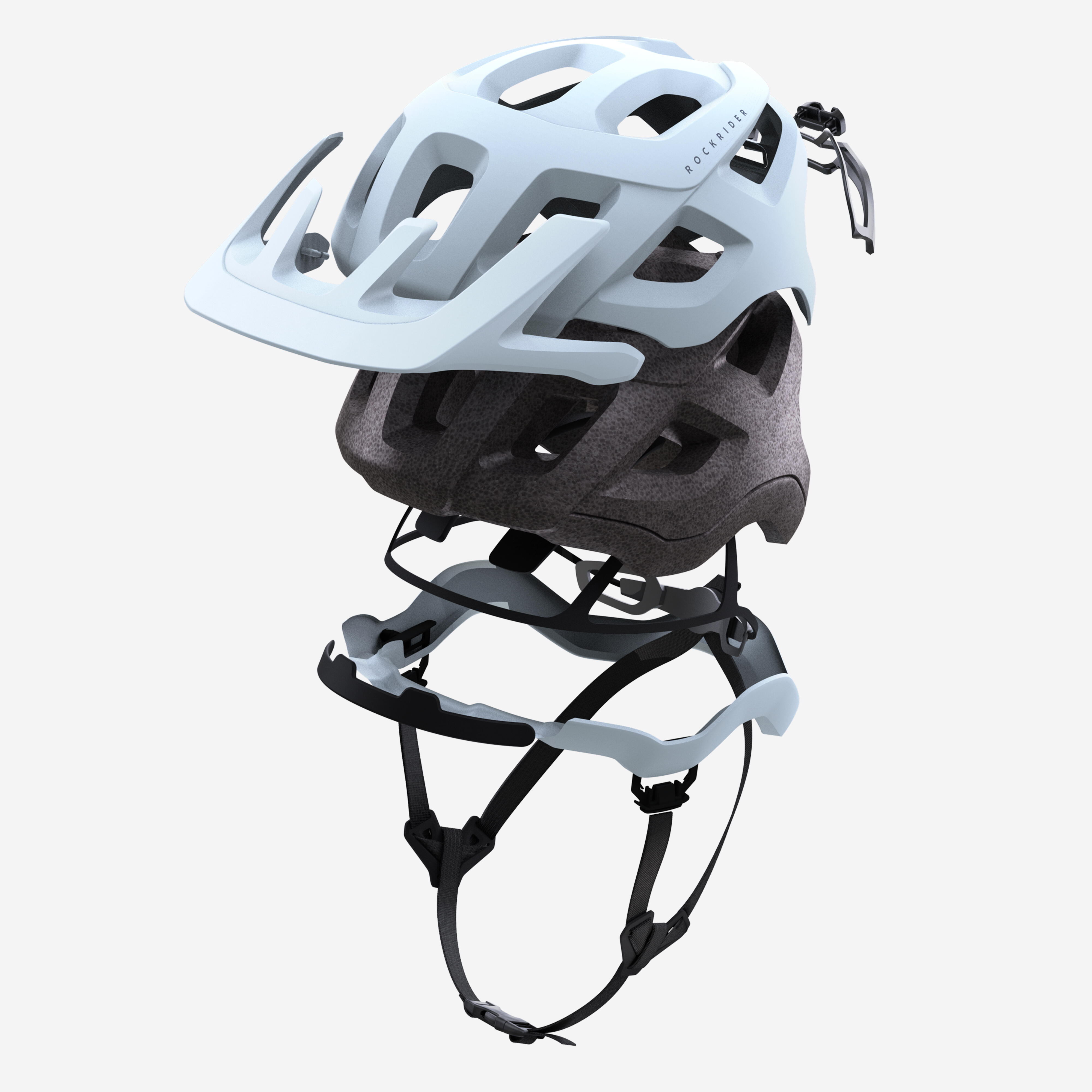 Adult Mountain Bike Helmet EXPL 500 Pastel Blue