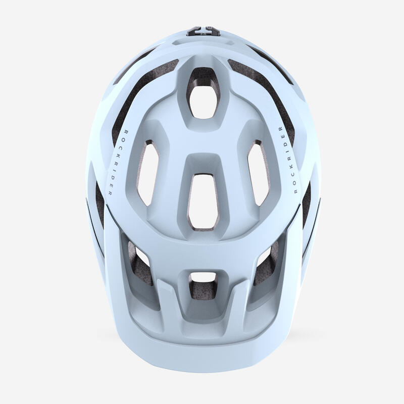 CASQUE VTT EXPL 500 ADULT BLEU PASTEL