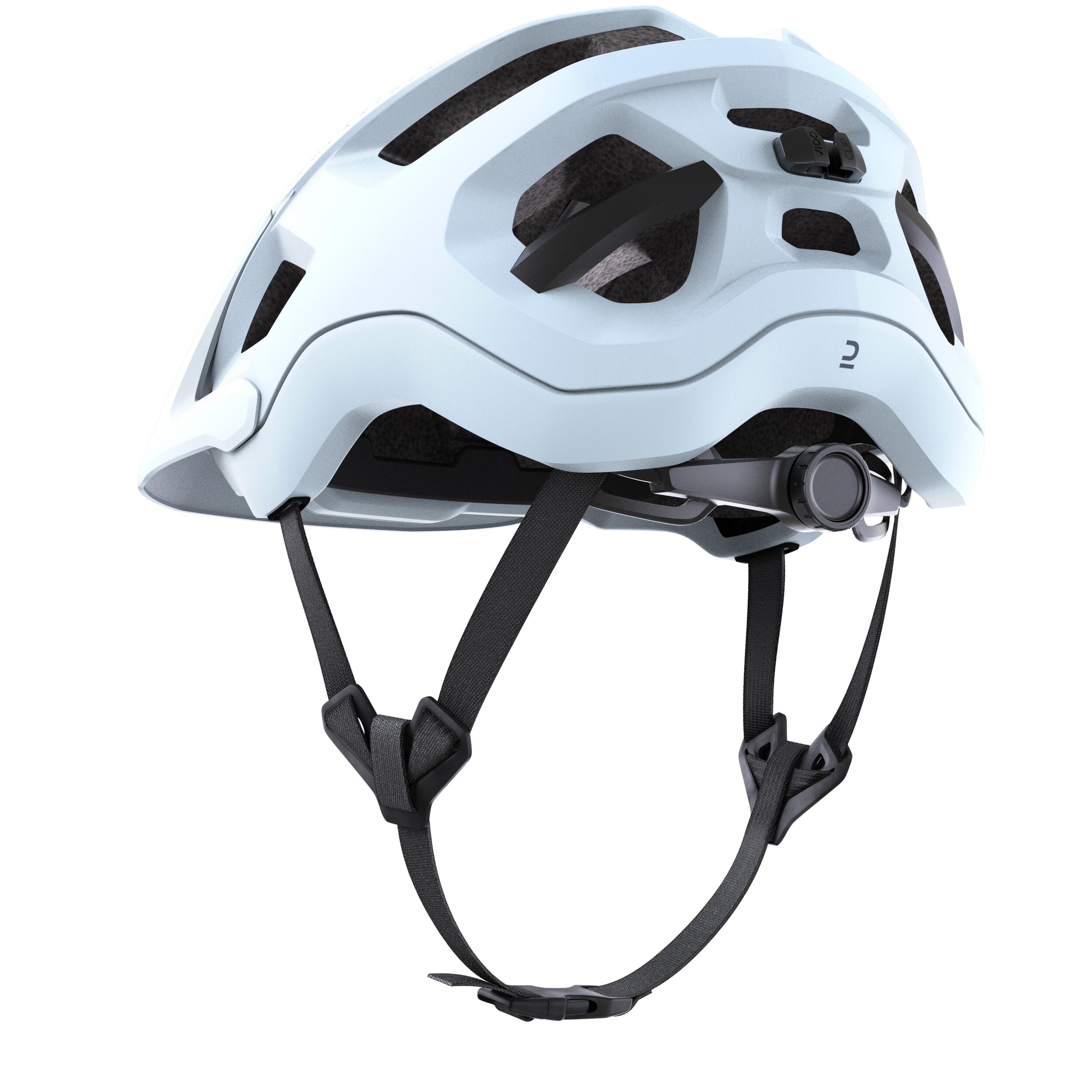 Adult Mountain Bike Helmet EXPL 500 - Pastel Blue 26/36