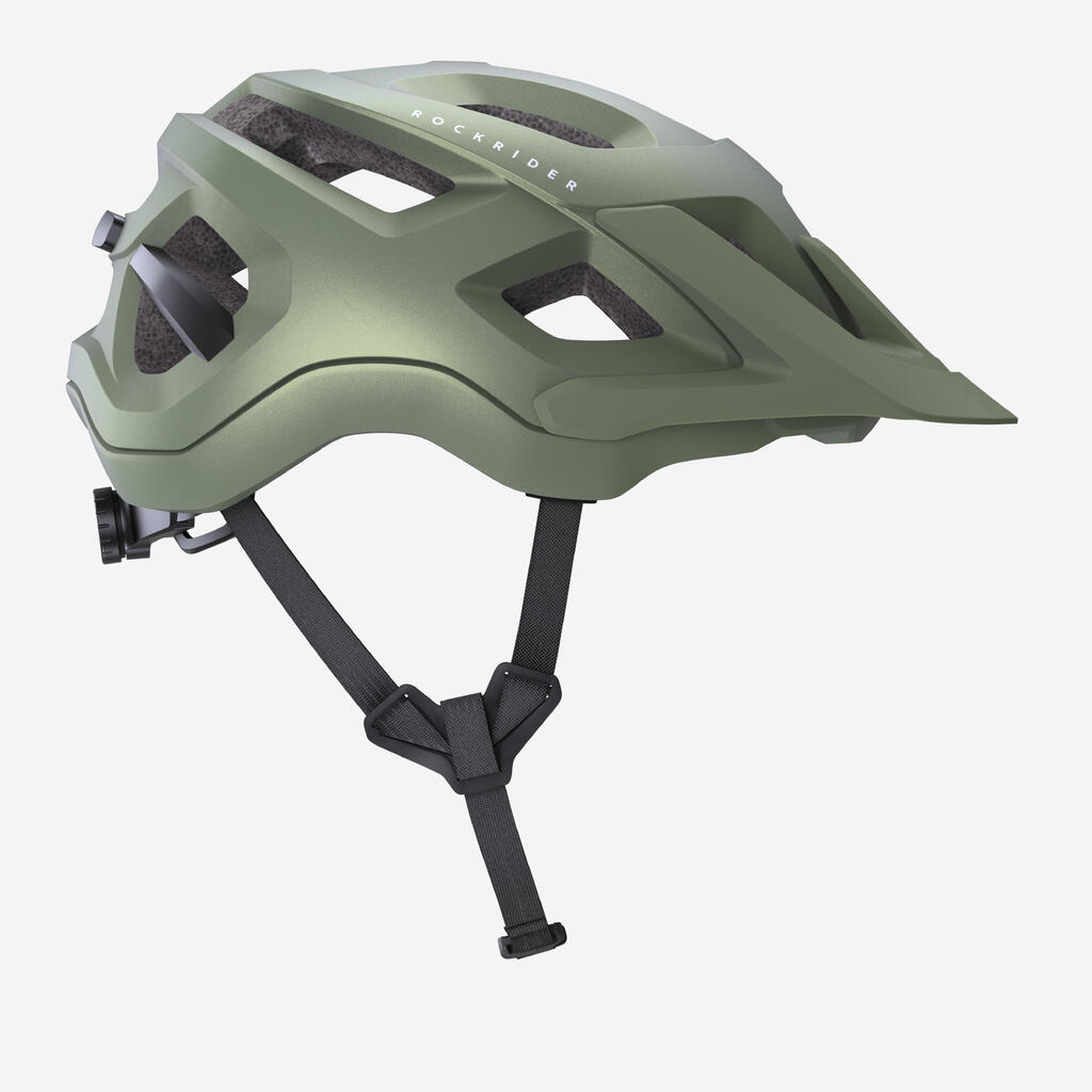 Erwachsene MTB Fahrradhelm - Expl 500 grün 