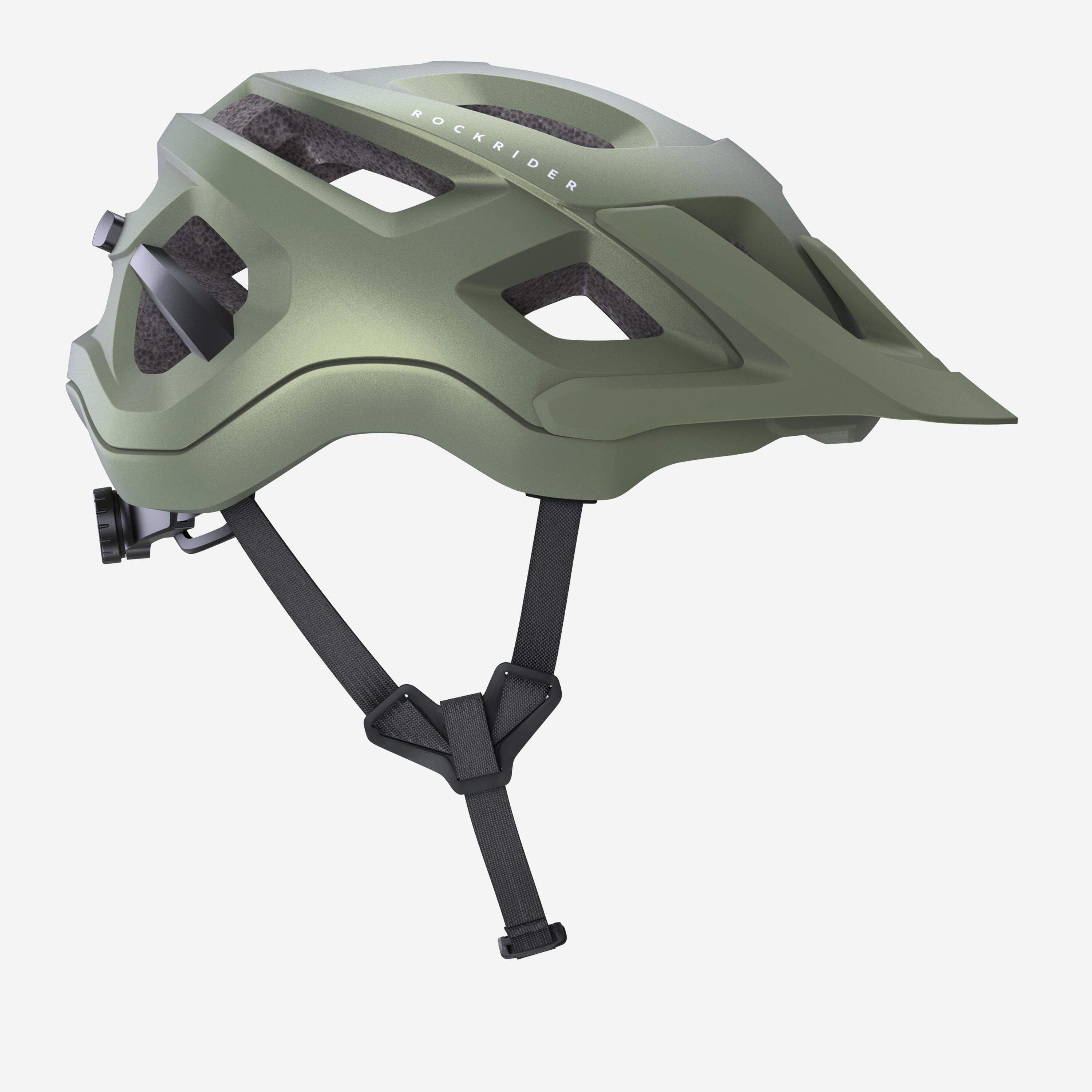 Adult Mountain Bike Helmet Expl 500 - Green 7/9