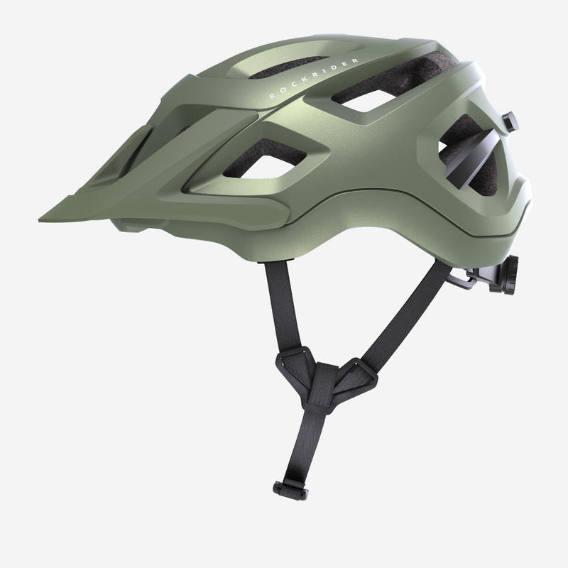Casque vtt expl 500 adult green pour les clubs et collectivités - Main Image