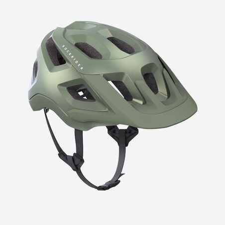 Suaugusiųjų kalnų dviratininko šalmas „Expl 500“, žalias