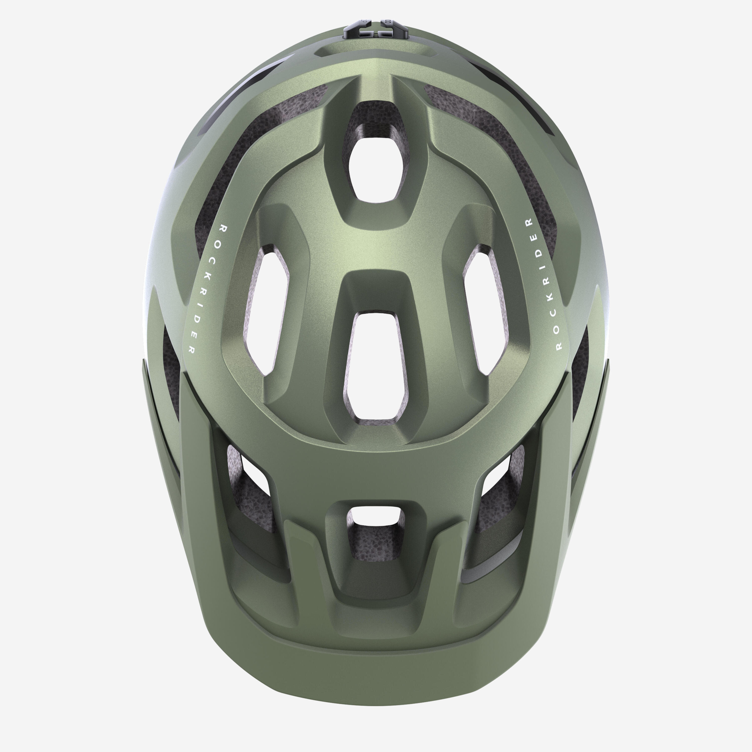 Adult Mountain Bike Helmet Expl 500 - Green 3/9