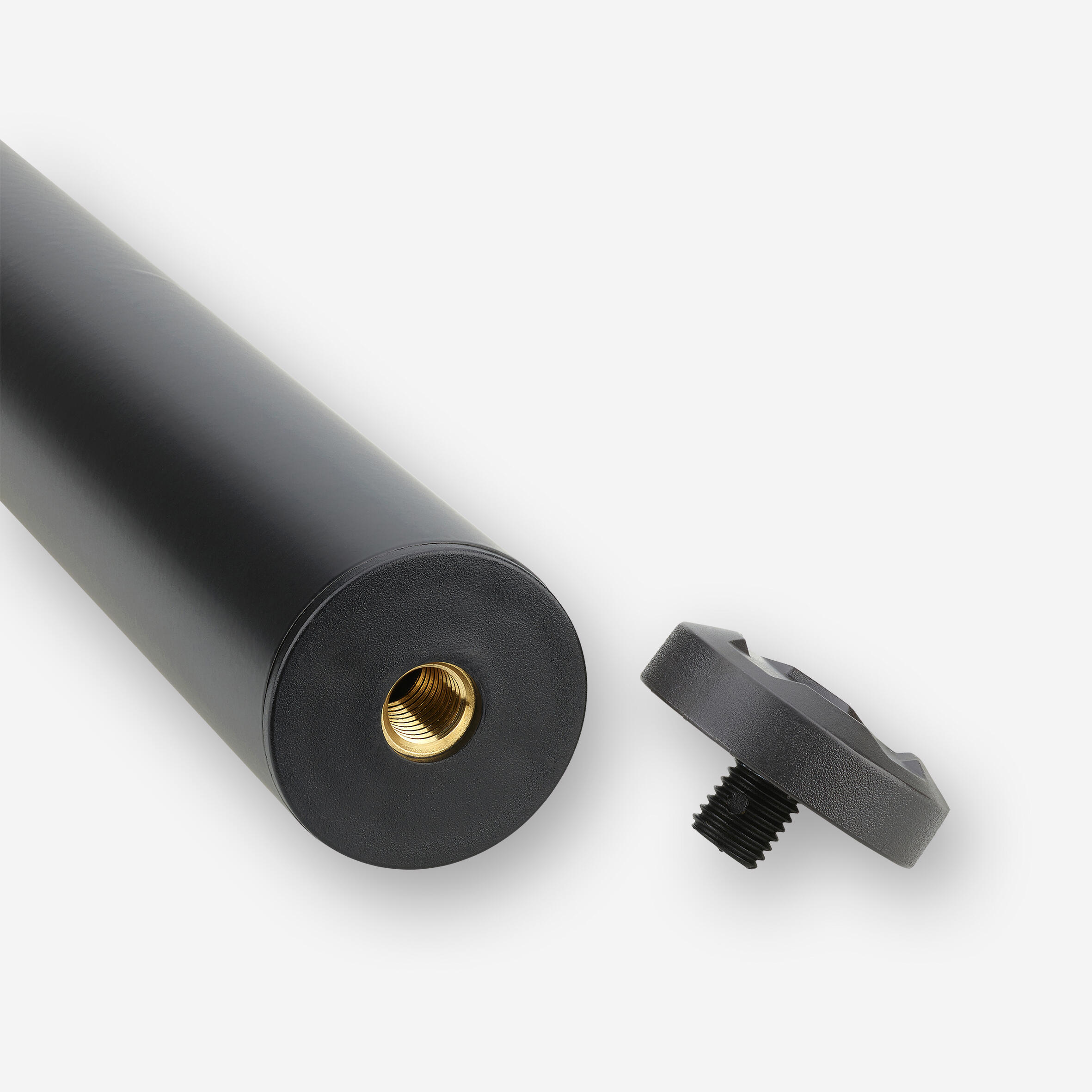 CSB telescopische poot visstation D36 57-89 cm zwart 3/3